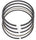 41862CP Engine Piston Ring Set