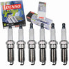 6 Pc DENSO Platinum TT Spark Plugs Compatible with Chevrolet Trailblazer 4.2L L6 2002-2009
