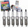 6 Pc DENSO Platinum TT Spark Plugs Compatible with Chevrolet Trailblazer 4.2L L6 2002-2009
