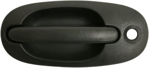 for Chrysler Grand Voyager Exterior Door Handle Rear, Driver Side Textured Black (2000-2000) | with Key Hole| Trim: Base/Se