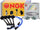 NGK Wire & 4 Laser Platinum Spark Plugs Kit for Toyota Camry RAV4 Solara L4