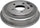Professional 18B568 Rear Brake Drum