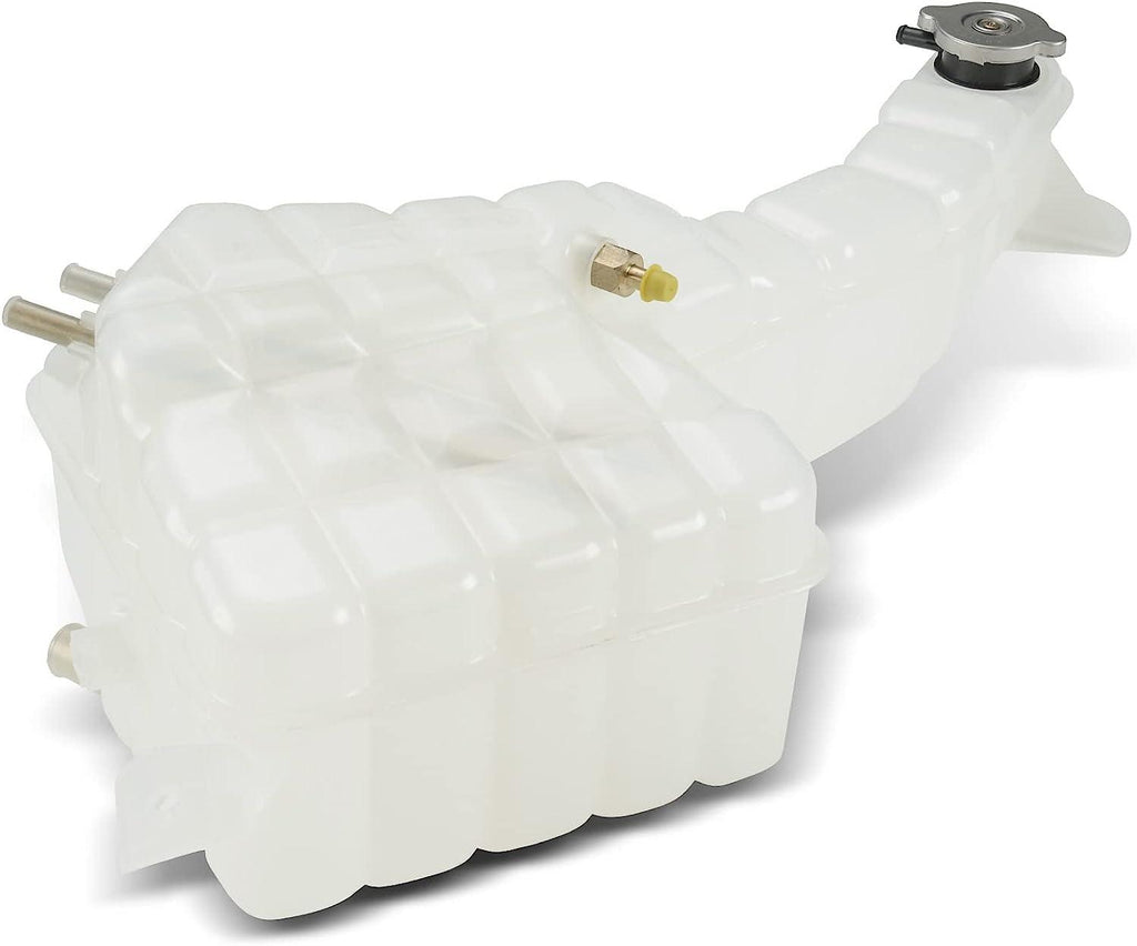 A-Premium Engine Coolant Overflow Recovery Reservoir Tank [W/Cap] Compatible with Freightliner 114SD, Business Class M2, Century Class, M2, M2 100, M2 106, M2 112, Replace # 521178000