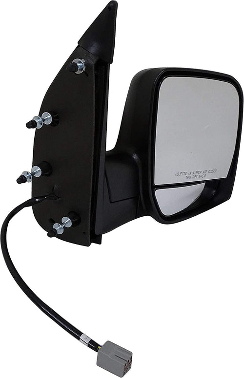 Dorman 955-1332 Passenger Side Power Door Mirror - Folding Compatible with Select Ford Models, Black