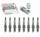 8 Pc NGK V-Power Spark Plugs Compatible with Toyota Tundra 4.7L V8 2005-2009
