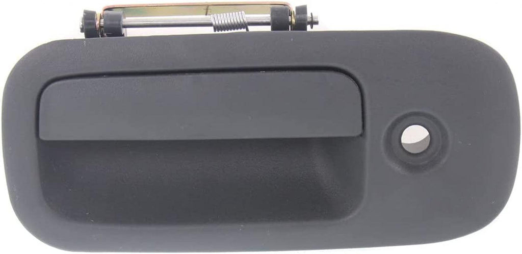 for GMC Savana 3500 Exterior Door Handle Front, Driver Side Textured Gray (1996-2002) | with Key Hole | Trim: Base/Sle | GM1310143 | 15167641