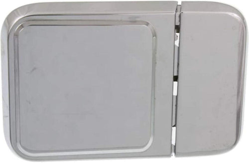 for International 4700LP Exterior Door Handle 1990-2002 Driver or Passenger Side | Single Piece | Front | Chrome | W/Key Hole | Trim: Base