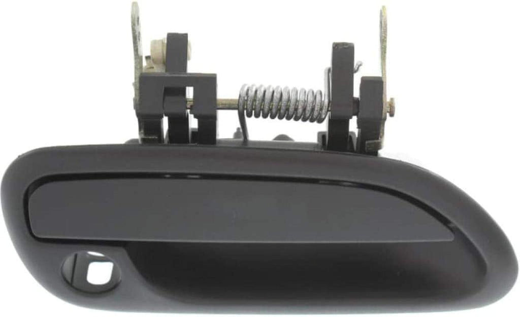 for Subaru Outback Exterior Door Handle Front, Passenger Side Textured Black (2000-2004) | with Key Hole | Trim:All Submodels | SU1311103 | 61021AE18ANN