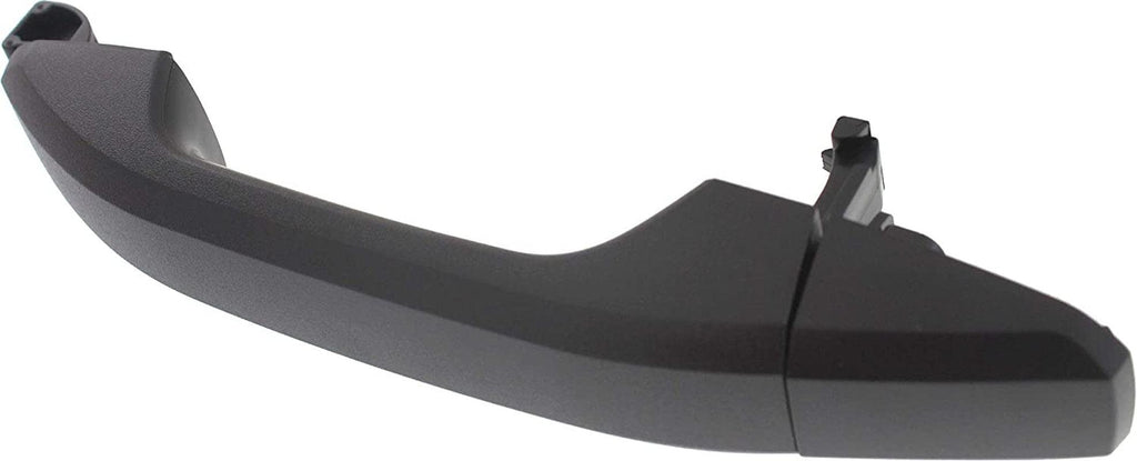 Front and Rear Exterior Door Handle Set of 4 Compatible with 2014-2018 Chevrolet Silverado 1500 & 2014-2018 GMC Sierra 1500 & 2015 Chevrolet Colorado Black Driver and Passenger Side