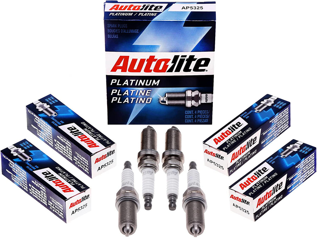 Platinum AP5325 Automotive Replacement Spark Plugs (4 Pack)