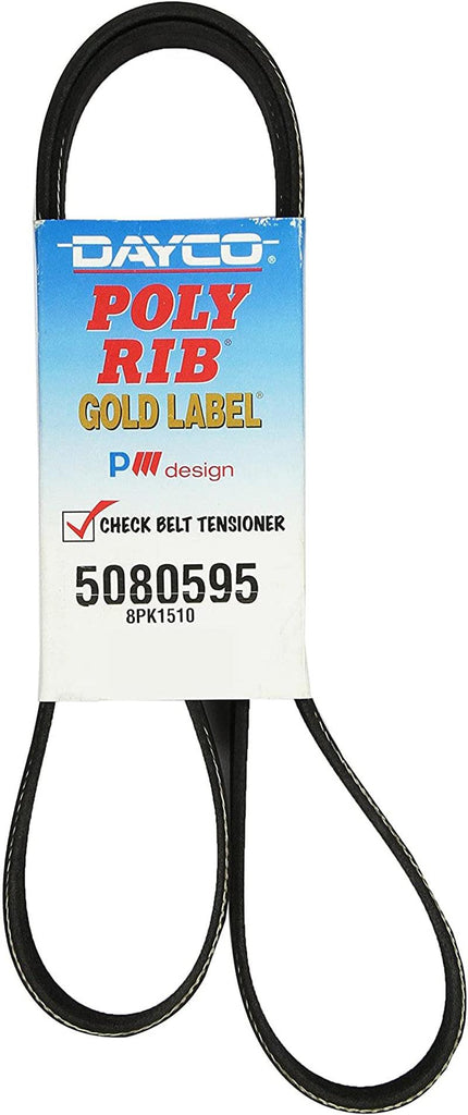 5080595 Serpentine Belt , Black