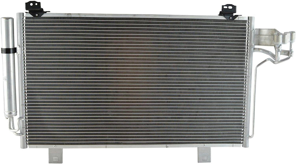 AC Condenser A/C Air Conditioning Direct Fit Compatible with Mazda 3 6
