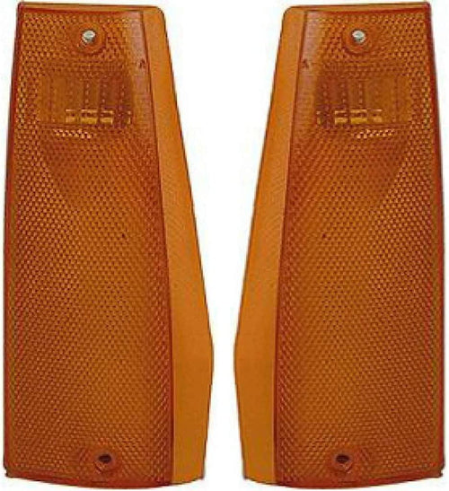 For Jeep Cherokee Side Marker Light Assembly Unit 1984-1996 Driver and Passenger Side | Pair | CH2550113 + CH2551113