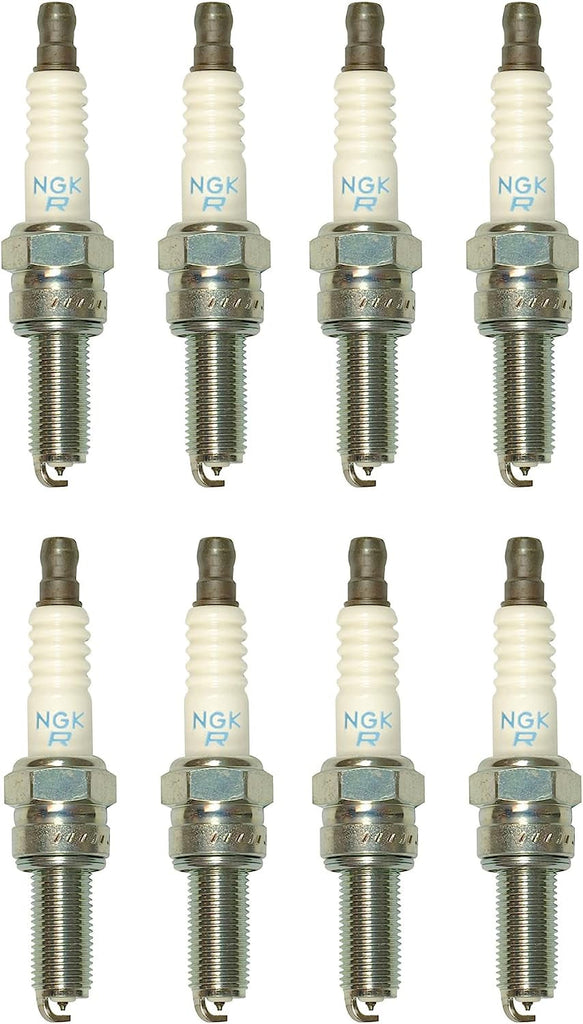 NGK Set 8 Laser Platinum Spark Plugs 0.028 for Maserati Granturismo Quattroporte