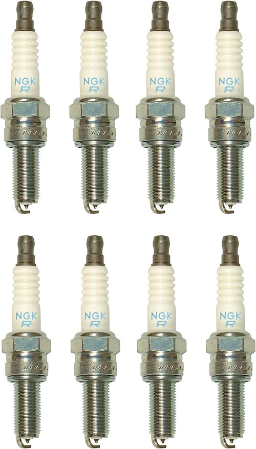 NGK Set 8 Laser Platinum Spark Plugs 0.028 for Maserati Granturismo Quattroporte
