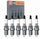 6 Pc Champion Double Platinum Spark Plugs Compatible with Mitsubishi Galant 3.0L 3.8L V6 1999-2009