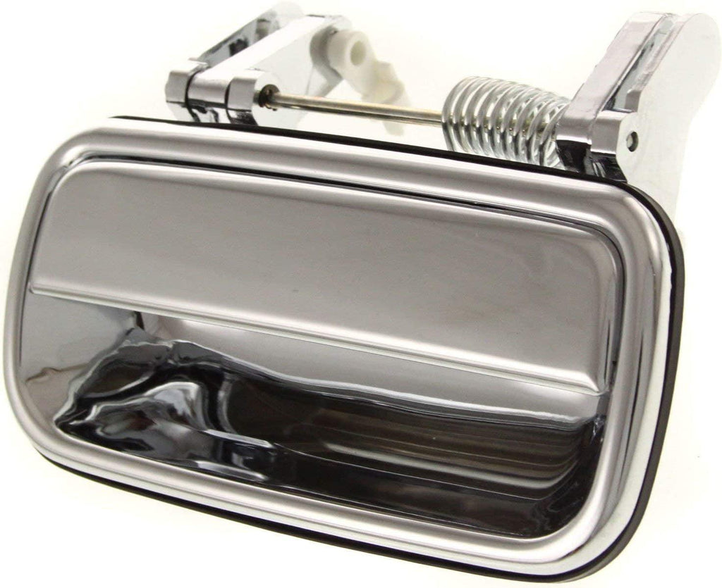 Front and Rear Exterior Door Handle Set of 4 Compatible with 2001-2004 Toyota Tacoma Chrome Driver and Passenger Side