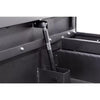 62.5 In. Matte Black Aluminum Compact Low Profile Crossover Truck Tool Box