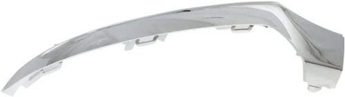 For Mercedes-Benz C300 / C400 Bumper Trim 2015 16 17 2018 Driver Side | Front | Molding | Chrome | Convertible/Coupe/Sedan | W/Amg Package | MB1046121 | 2058851374