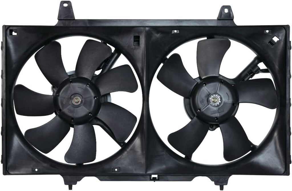 620040 Cooling Fan Assembly Compatible with 1998-2001 Nissan Altima, Black