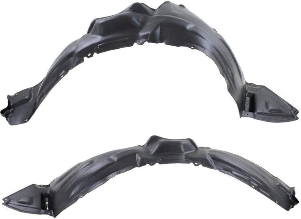 For Toyota Sienna Splash Guard/Fender Liner 2006 07 08 09 2010 Driver and Passenger Side Pair/Set | Front | TO1248152 + TO1249152 | 53876AE020 + 53875AE020