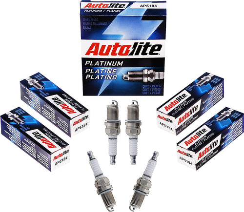 Platinum AP5184 Automotive Replacement Spark Plugs (4 Pack)