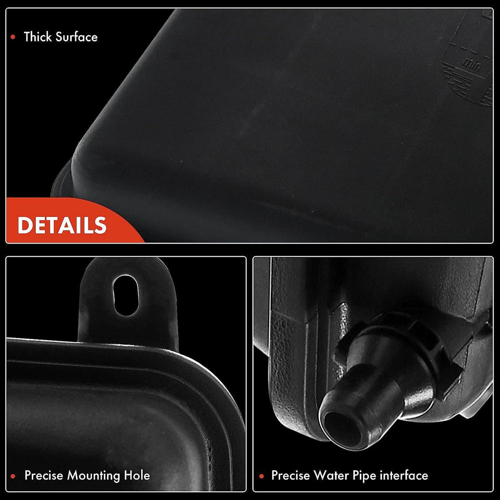 A-Premium Engine Coolant Overflow Recovery Expansion Tank [With Sensor] Compatible with BMW E65 E65 745I 745Li 750I 750Li 760I 760Li Alpina B7 Rolls-Royce Phantom, Replace # 17137543003, 17137647713