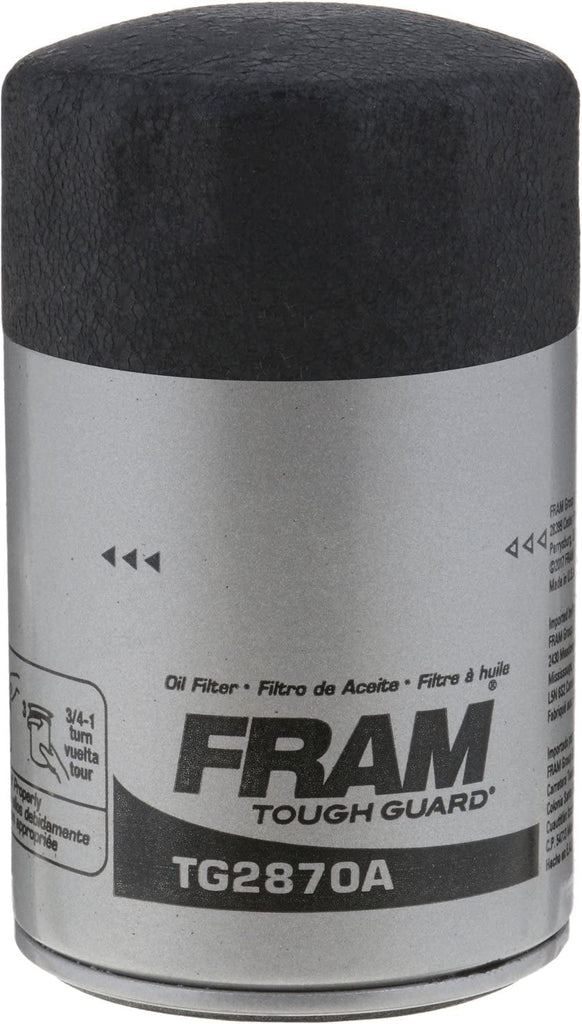 Tough Guard Replacement Oil Filter TG2870A, Designed for Interval Full-Flow Changes Lasting up to 15K Miles