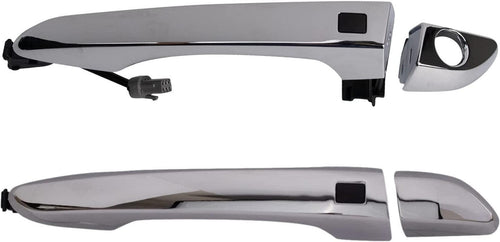 Left and Right Exterior Door Handle Set Compatible with 2015-2020 Hyundai Tucson