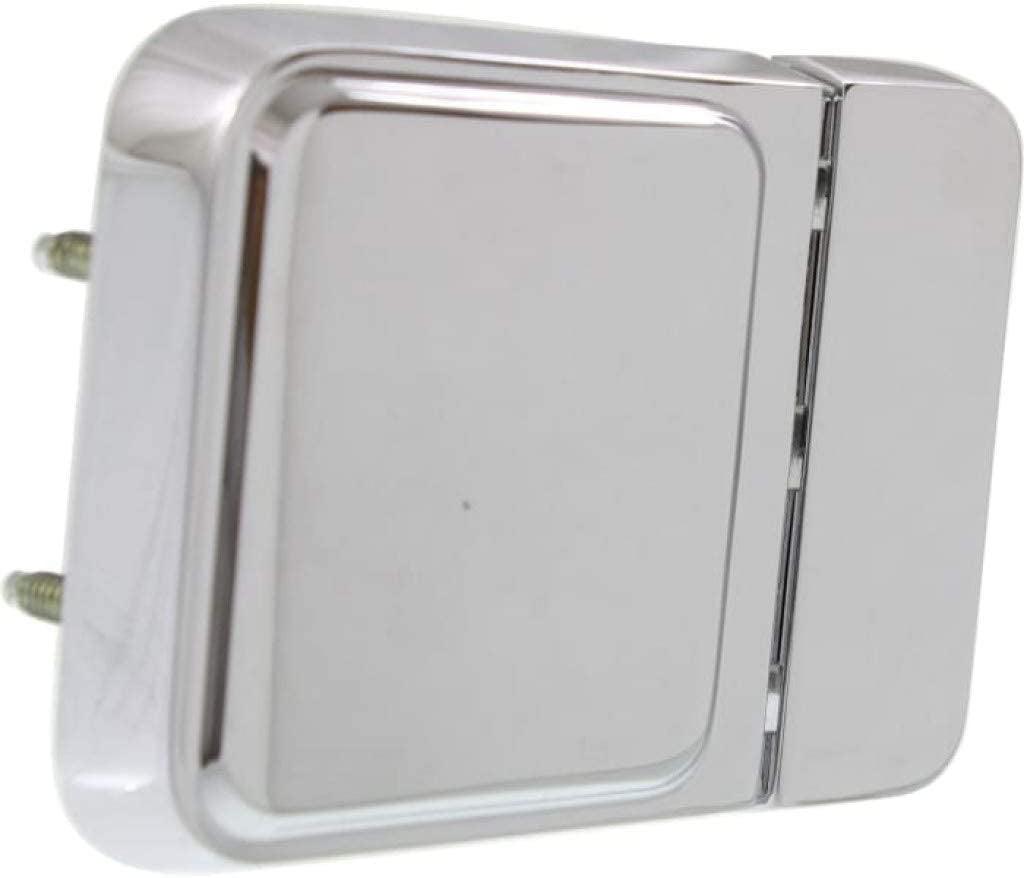 for International 4700LP Exterior Door Handle Front, Driver or Passenger Side | Single Piece | Chrome (1990-2002) | Trim: Base