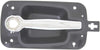 for International 4400 Exterior Door Handle 2008 09 10 11 2012 Front Driver Side Black Bezel W/Chrome Lever | W/Key Hole| Trim: Base