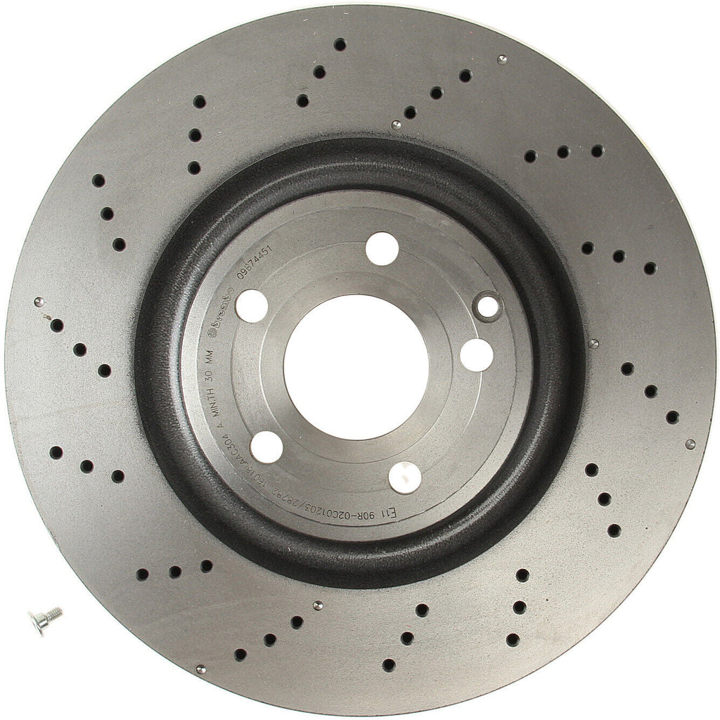 Brembo Front Disc Brake Rotor for Mercedes-Benz (09.B744.51)