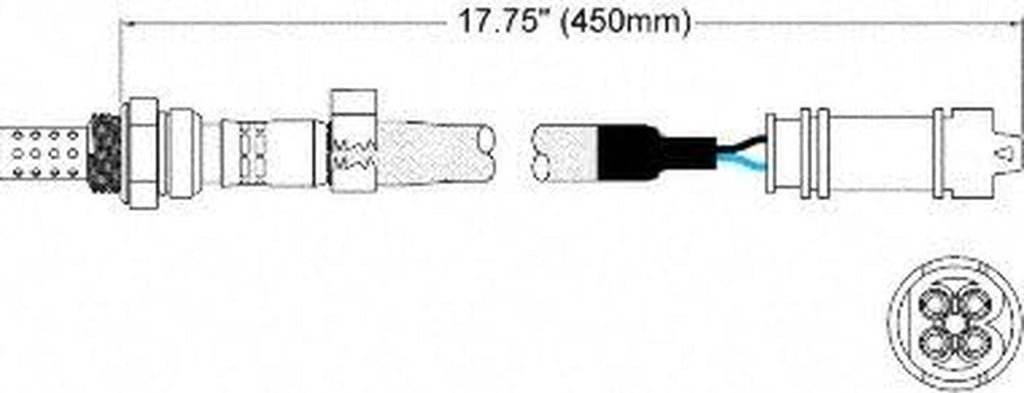250-24638 4-Wire Oxygen Sensor