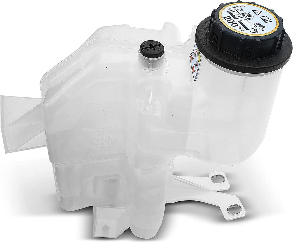 A-Premium Engine Coolant Overflow Recovery Reservoir Tank [W/Cap & Sensor] Compatible with Land Rover Range Rover 2006-2009 4.2L 4.4L, Replace # LR023080