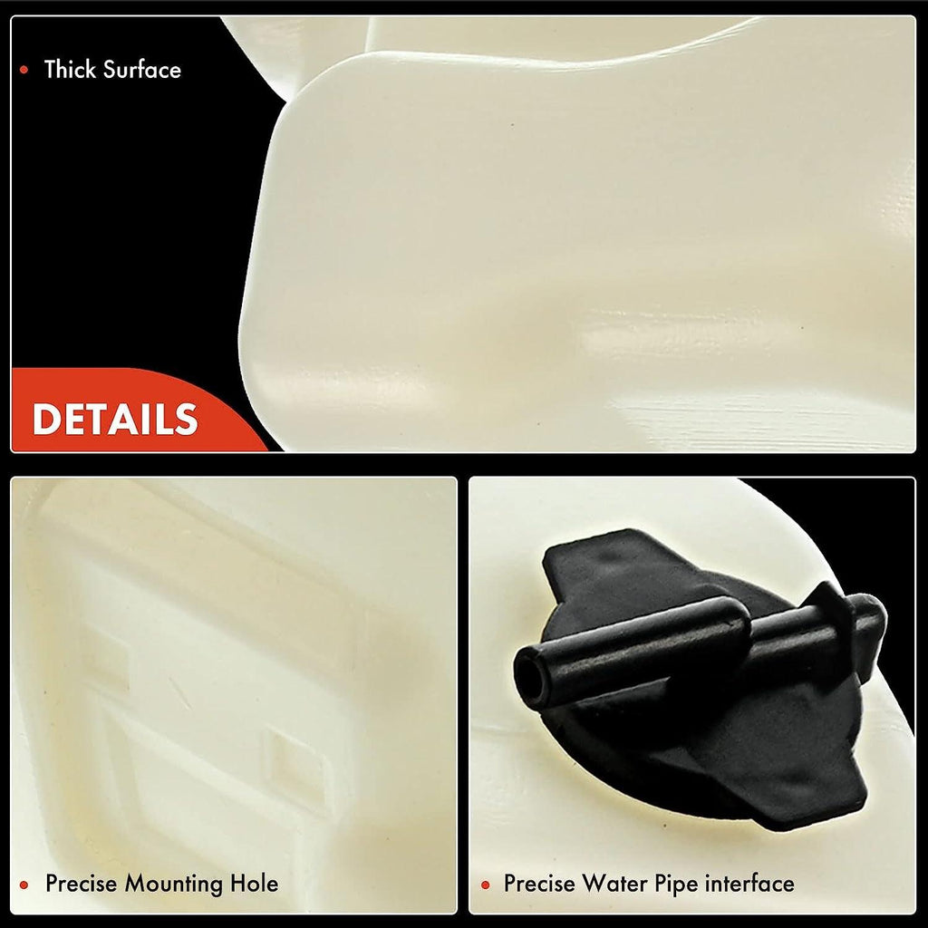 A-Premium Engine Coolant Overflow Recovery Reservoir Tank [With Cap] Compatible with Lexus ES350 2007-2012 [3.5L] & Toyota Camry 2007-2011 [3.5L 2.4L 2.5L], Replace # 164700P020, 16470AA010