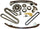 Engine Timing Chain Kit for Xb, Matrix, Hs250H, Corolla, Camry+More 9-0752S