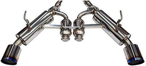 31014-KN001 Cat Back Exhaust (2017 Infiniti Q60 Dual Hi-Power Titanium Tip), 1 Pack