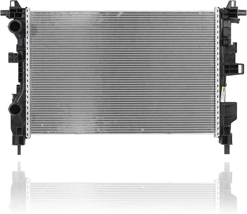 Radiator -  Compatible/Replacement for 13533 15-20 Jeep Renegade Type1, 15-20 RAM Promaster City Cargo/Passenger Van 2.4L L4 Automatic Transmission - Plastic Tank Aluminum Core, 1-Row