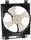 OEM-RF-0841 Factory Style A/C Condenser Fan Assembly Compatible with 97-03 Mitsubishi Diamante
