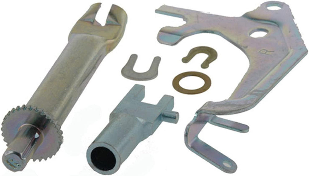 Professional 18K1802 Rear Passenger Side Drum Brake Adjuster Kit with Adjuster, Lever, and Hardware