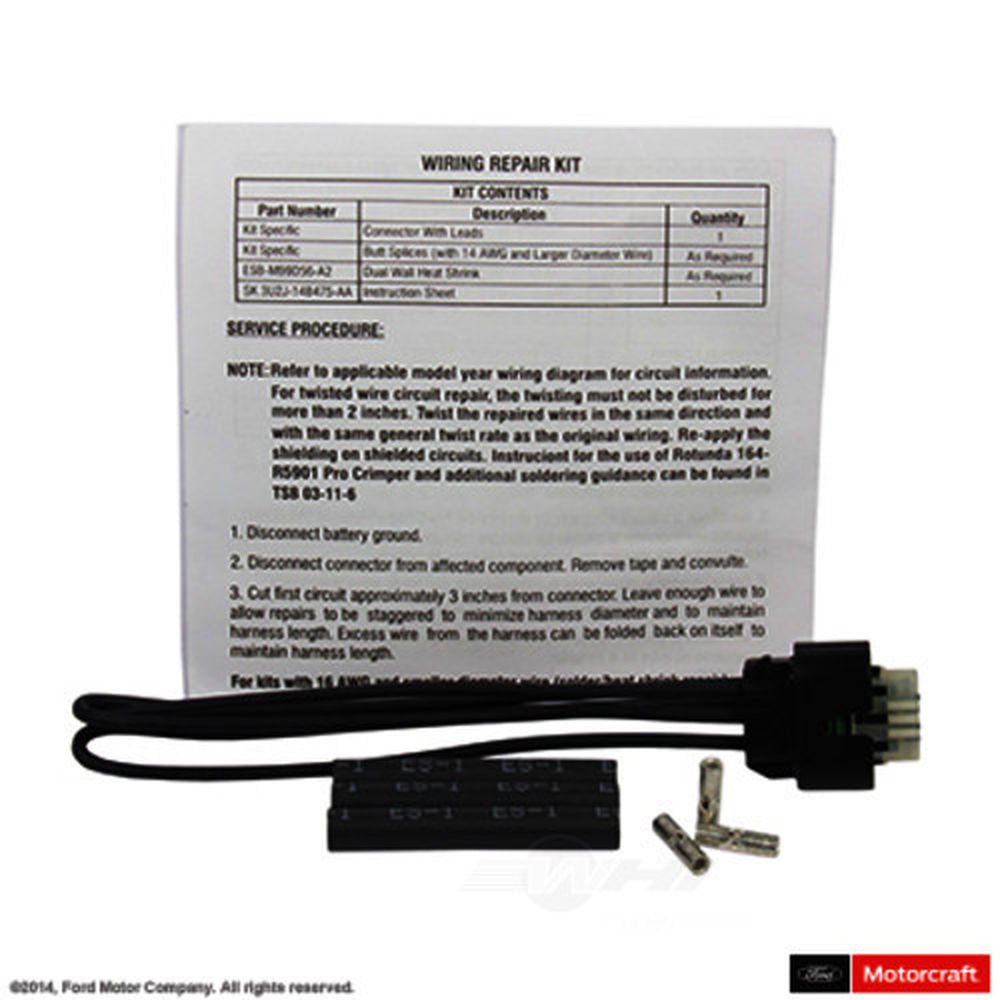 Motorcraft WPT-1066 Fuel Rail Pressure Sensor Connector