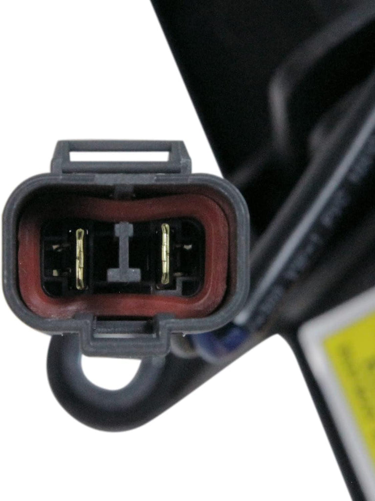 610380 Cooling Fan Assembly Compatible with 2001-2005 Honda Civic, Black