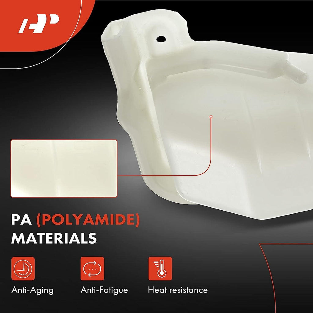 A-Premium Engine Coolant Overflow Recovery Reservoir Tank [With Cap] Compatible with Dodge Plymouth Neon 1995 1996 1997 1998 1999 [4Cyl 2.0L], Replace# 615343255880