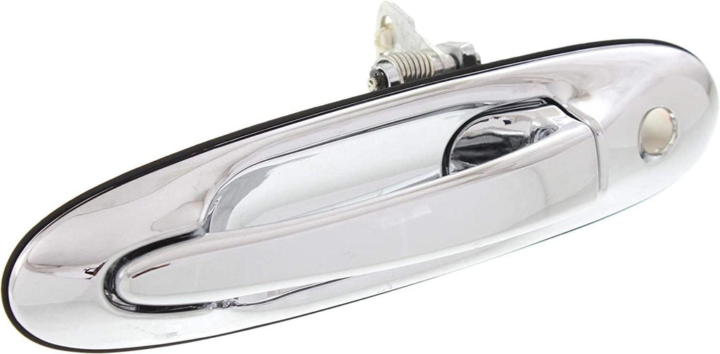 Front, Driver Side Exterior Door Handle Compatible with 1998-2002 Lincoln Town Car