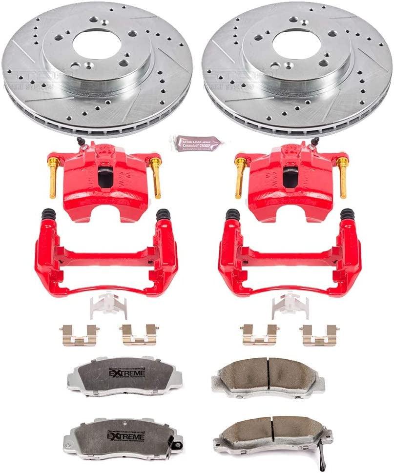 KC704-26 Front Z26 Street Warrior Brake Kit Acura Honda Isuzu