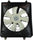 611330 Compatible with HONDA CR-V Replacement Cooling Fan Assembly , Black