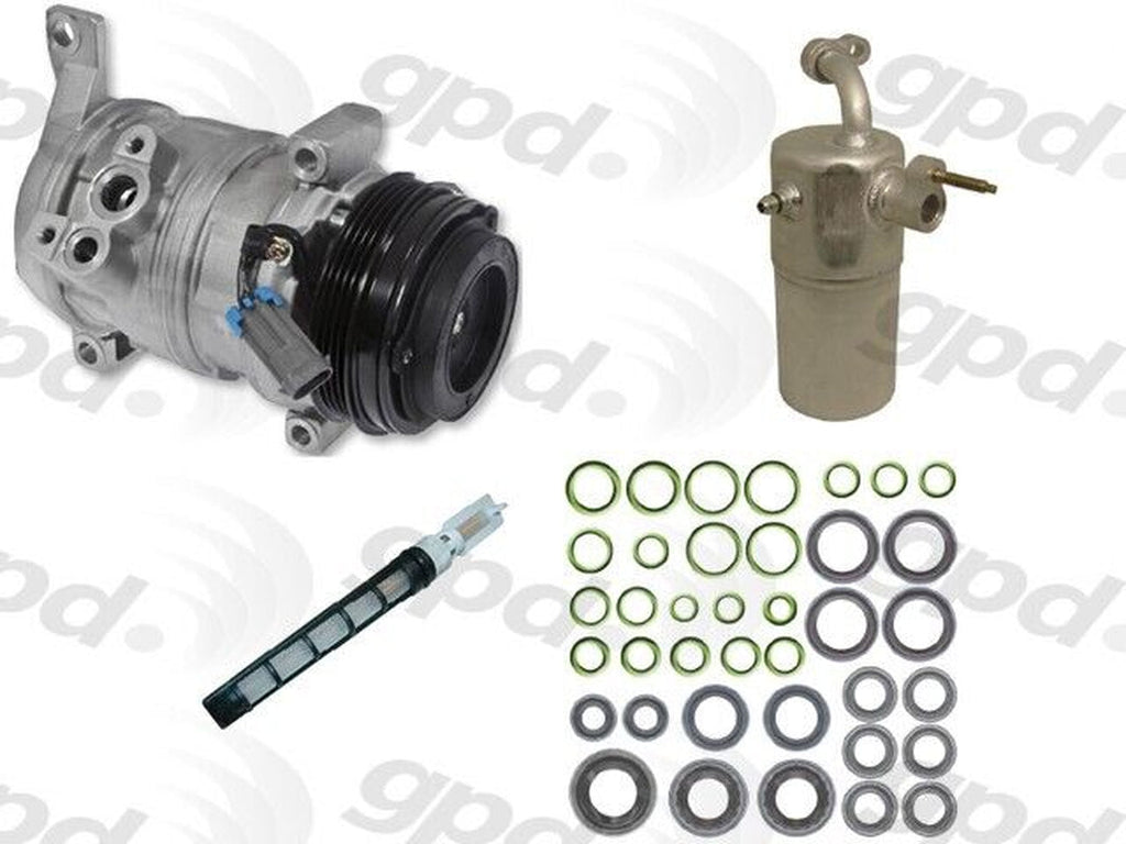 A/C Compressor and Component Kit for H2, Yukon XL 1500+More 9611809