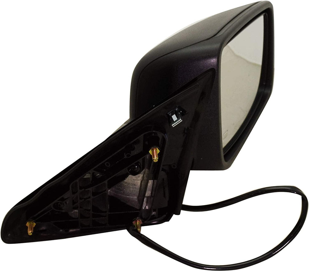 Garage-Pro Mirror Compatible with 2009-2010 Dodge Ram 1500, Fits 2011-2013 Ram 1500, 2011-2012 2500, Passenger Side Manual Folding Textured Black Heated