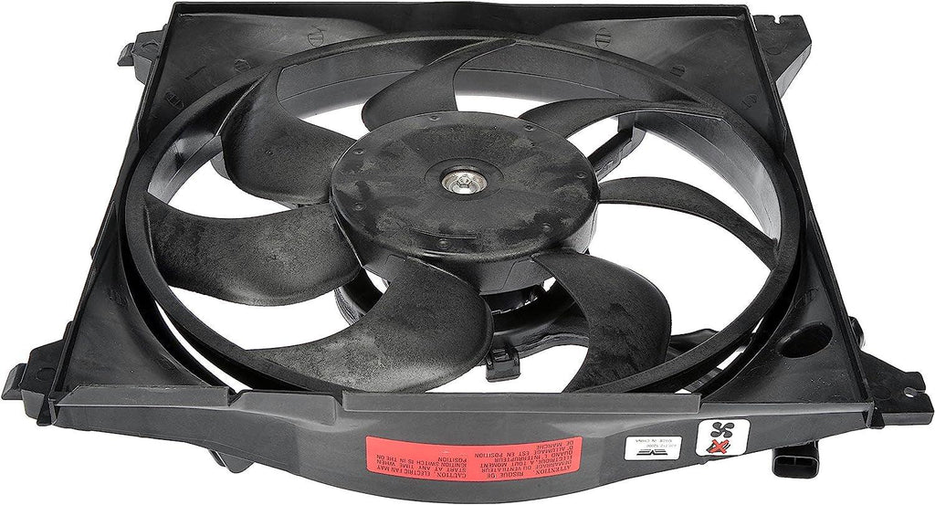 Dorman 620-712 Engine Cooling Fan Assembly Compatible with Select Hyundai Models, Black