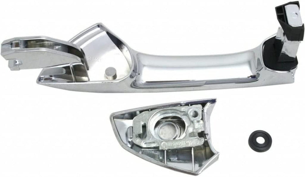 for Honda Accord Exterior Door Handle Front, Passenger Side Chrome (2008-2012) | with Key Hole| Trim:All Submodels